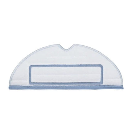 Replacement Hemming Mop Cloth for Xiaomi Roborock S7, T7S and G10 Models - white durable replacement mop cloth for home use