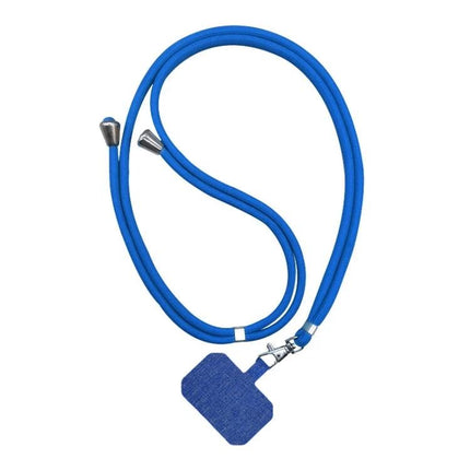 Adjustable Phone Lanyard Set of 2 with Detachable Neck Cord Blue adjustable neck cord with detachable clip and quick-install pad