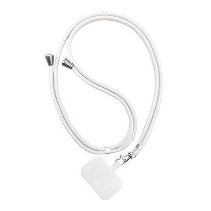 Adjustable Phone Lanyard Set of 2 with Detachable Neck Cord white adjustable cord with detachable clip for hands-free phone carrying