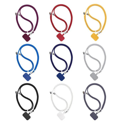 Adjustable Phone Lanyard Set of 2 with Detachable Neck Cord, nine colorful detachable neck cords for hands-free phone carrying