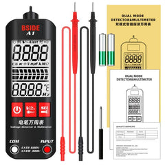 BSIDE A1 Smart Dual-Mode Handheld Voltage Multimeter with High Precision Detection (Battery Not Included)