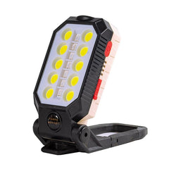 Versatile COB LED Work Light with USB Charging and Emergency Functions