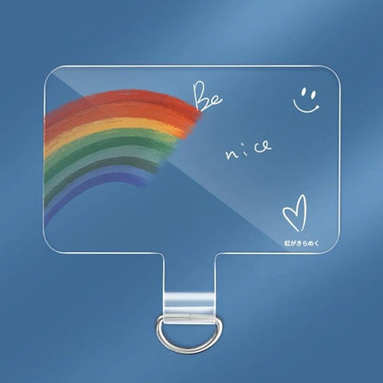 Universal Phone Lanyard with Smiley Face Design for Secure Attachment