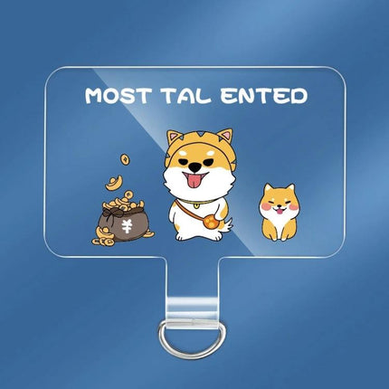 Universal Phone Lanyard with Smiley Face Design for Secure Attachment