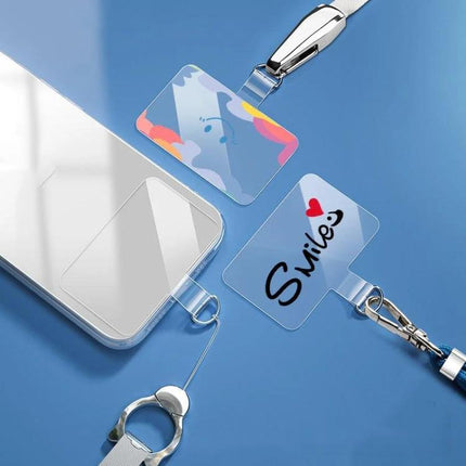 Universal Phone Lanyard with Smiley Face Design for Secure Attachment