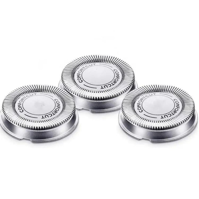 Lot de 3 têtes de rasoir, pour remplacement de rasoir à domicile
