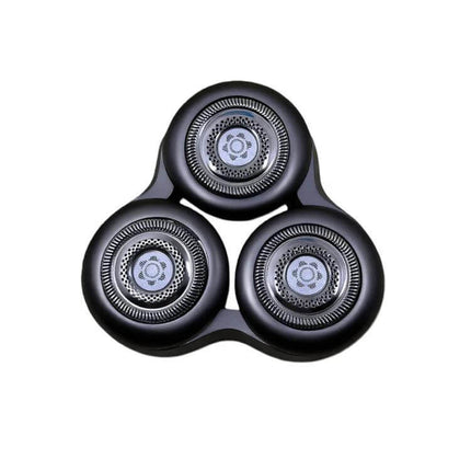Replacement Razor Shaver Blade Head For Philips Shavers - black three-head replacement module with three stainless steel blades and nets
