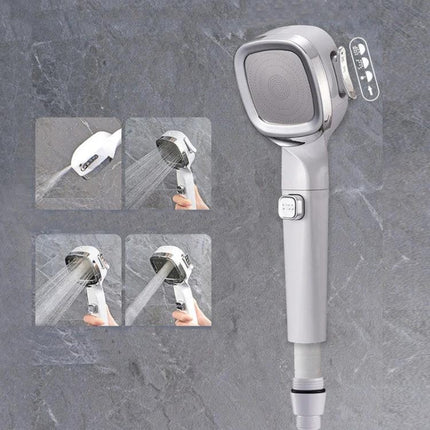 Adjustable Handheld Shower Head for Daily Home Bathing Needs - adjustable multi-mode shower head with rain and targeted spray for home use