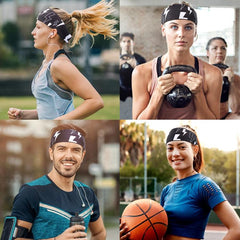 Lycra Sports Headband for Fitness and Antiperspirant Relief