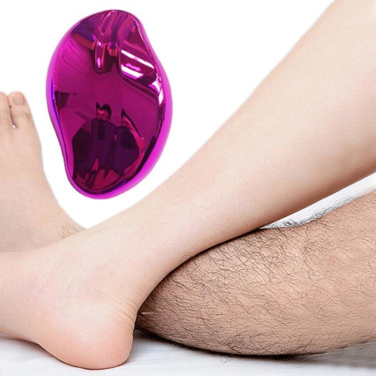 Gentle Nano Epilator Foot Shaver and Exfoliator Rose Red