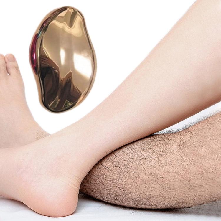 Gentle Nano Epilator Foot Shaver and Exfoliator Golden