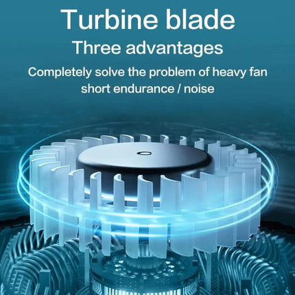 Hanging Neck Fan with Bladeless Design for Everyday Cooling