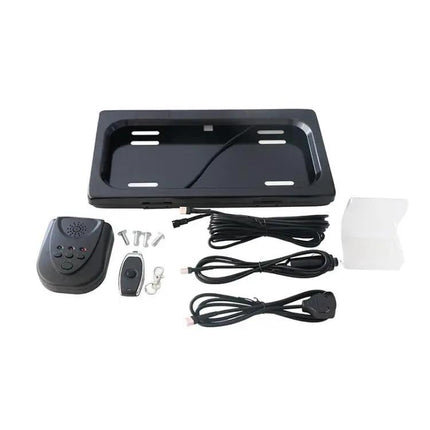 US Standard Rolling Shutter Car License Plate Frame Bracket for Single Plate