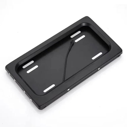 US Standard Rolling Shutter Car License Plate Frame Bracket for Single Plate
