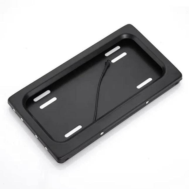 US Standard Rolling Shutter Car License Plate Frame Bracket for Single Plate