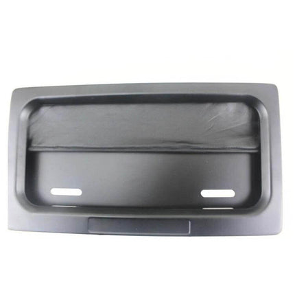 Motorcycle License Plate Roller Blind Frame For US Roads slim black rolling license plate frame with remote-controlled blind