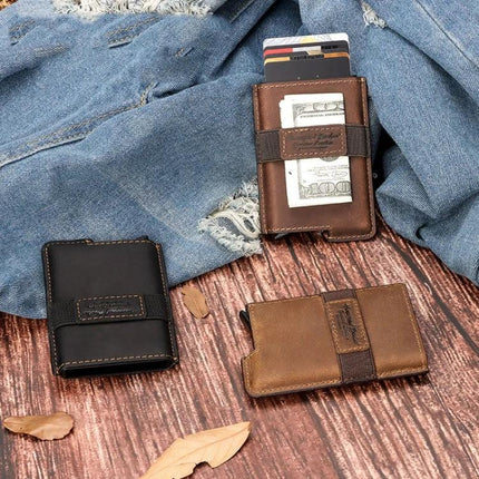 HUMERPAUL RFID Anti-Theft Card Box Keeps Cards Organized