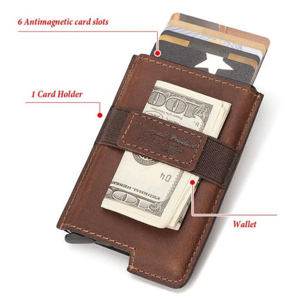 HUMERPAUL RFID Anti-Theft Card Box Keeps Cards Organized