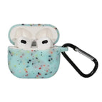For AirPods Pro / Light Blue Floral