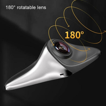 Auxiliary Camera for Car Right Blind Spot Safety Assistance - 180° rotatable wide-angle lens, durable PC housing, 12V connection for lane changes and parking