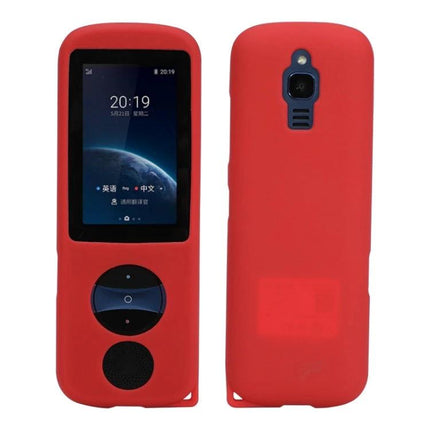 Silicone Case Protects iFLYTEK Translator for Daily Travel red silicone protective cover for front and back