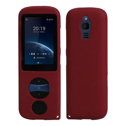 Silicone Case Protects iFLYTEK Translator for Daily Travel in red, snug protective cover for travel and daily use