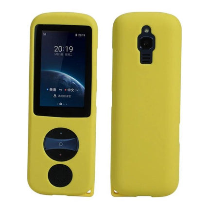 Silicone Case Protects iFLYTEK Translator for Daily Travel in bright yellow silicone for drop and scratch protection