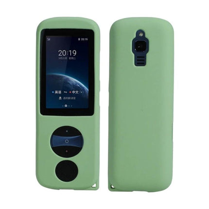 Silicone Case Protects iFLYTEK Translator for Daily Travel - Mint green silicone protective cover for iFLYTEK translator, slim fit against drops and scratches