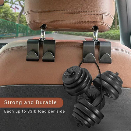 Multifunctional Car Seat Hook Phone Holder Front Or Back Mount | Syndmart