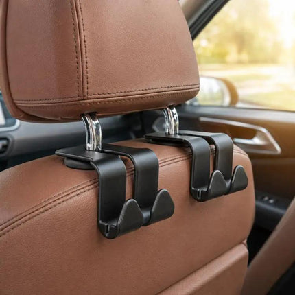 Multifunctional Car Seat Hook Phone Holder Front Or Back Mount | Syndmart