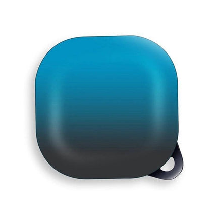 Gradient Covers for Samsung Earbuds During Daily Commutes - blue-to-black gradient protective cover for Samsung Buds case, scratch-resistant travel accessory