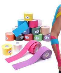 Knee Support Muscle Tape for Sports and Physiotherapy - 5cm x 5m