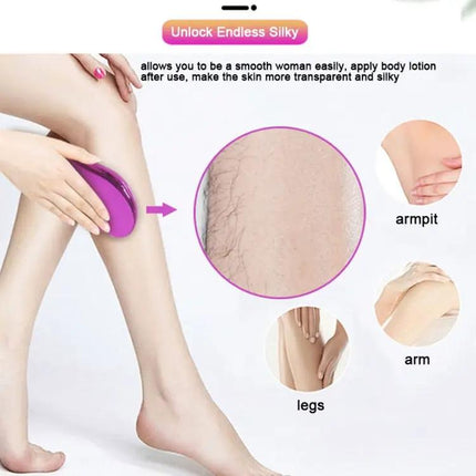 Nano Glass Hair Removal Epilator For Gentle Everyday Use