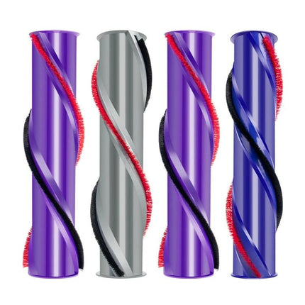 Dyson Compatible Direct Drive Roller Brush for Vacuuming Models V6, V8, V10, V11 - replacement high torque tip brush bar set for carpets and pet hair