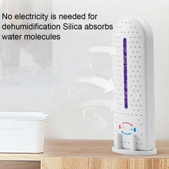 Compact Electric Dehumidifier for Home and Closet Spaces with Base