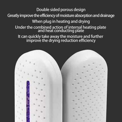 Mini Electric Dehumidifier For Home Closet Keeps Clothes Dry compact dual-sided porous design with ceramic PTC heating plate for wardrobes