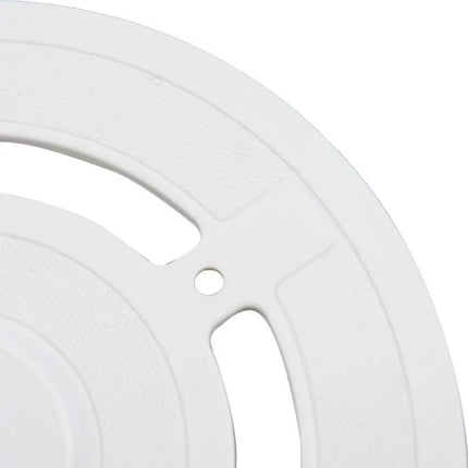 Ecovacs Compatible Mop Bracket for X1 and T10 Robot Vacuums - white replacement bracket close-up showing mounting hole and textured surface