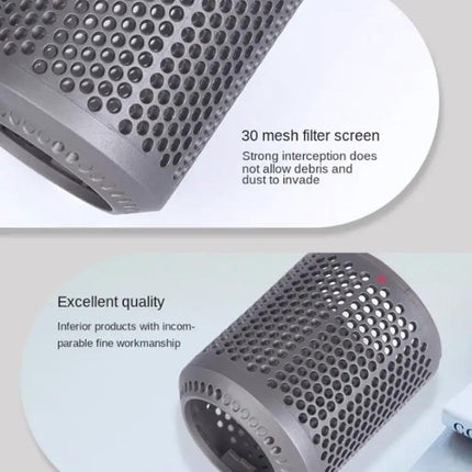 Outer Cover Dust Filter For Hair Dryer Gray Replacement