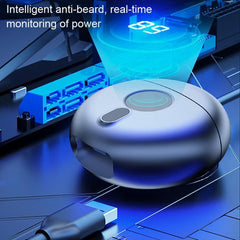 TJ01 Mini Rechargeable Flying Saucer Electric Shaver