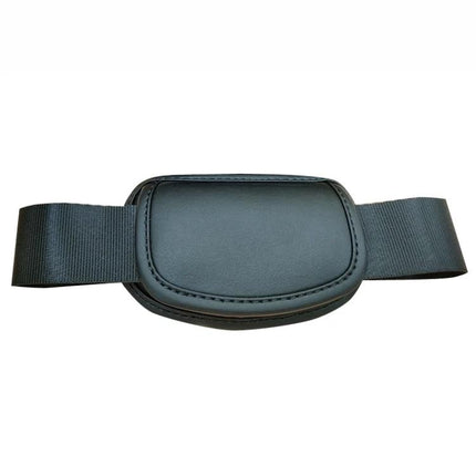 Comfortable DSLR Camera Wrist Strap for Daily Use black PU microfiber pad with adjustable nylon band, wrist support to reduce strain