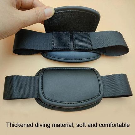 Comfortable DSLR Camera Wrist Strap for Daily Use – black PU microfiber wrist strap with padded cushion for reduced wrist strain during outdoor photography