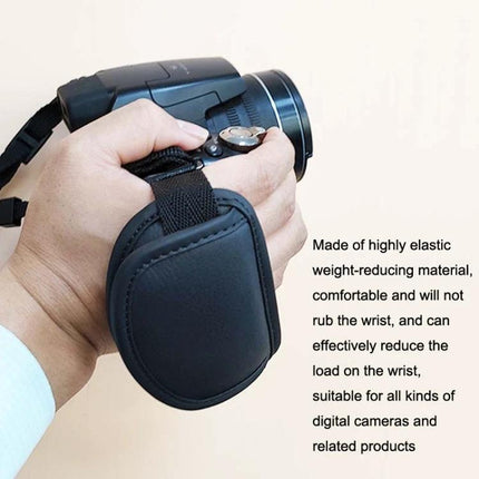 Comfortable DSLR Camera Wrist Strap for Daily Use — padded PU microfiber wrist strap reducing wrist strain for outdoor and everyday photography