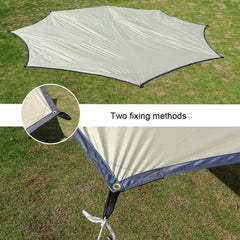 Octagonal Outdoor Canopy Tent for Camping - Sun and Rain Protection Pergola