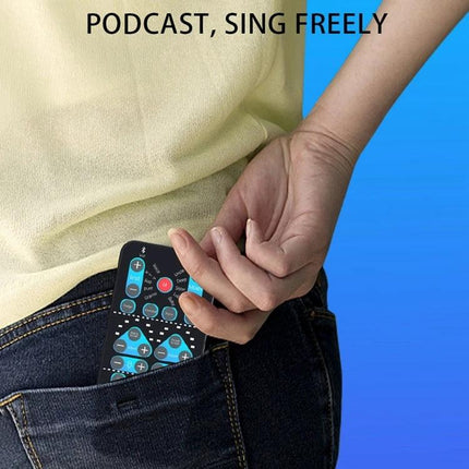 A Versatile Voice Changer for Home Entertainment and Recordings - compact remote in pocket for karaoke and podcast control