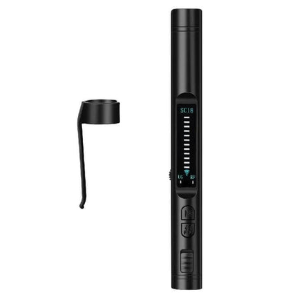 Portable Hotel Signal Detector for Hidden Cameras and GPS Tracking - handheld laser and RF scanner for hotel room and car privacy checks