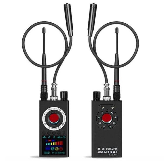 K19 Wireless Signal Detector for Privacy and Security Protection handheld RF detector with loop antenna and LED display scanning hotel rooms and vehicles
