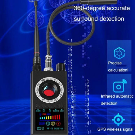 K19 Wireless Signal Detector for Privacy and Security Protection handheld device scanning for hidden cameras and GPS trackers with 360-degree detection