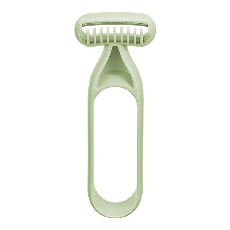 Gentle Macro Blade Shaver for Sensitive Legs and Armpits Matcha Green