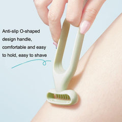 Gentle Macro Blade Shaver for Sensitive Legs and Armpits