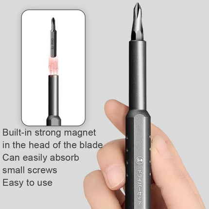 Greener Precision Screwdriver Set for Device Maintenance - handheld S2 alloy magnetic precision bit for smartphone and electronics repair